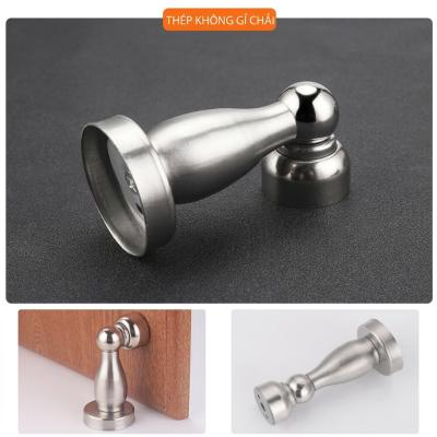 Chặn Cửa Nam Châm Inox Hình Lộc Bình (Giảm Chấn, Chống Ồn)